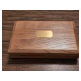 HHCL12 Monogrammed Folding Cribbage Board w/