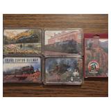 HC3 5 Deck of Railroad Playing Cards