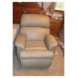 MB- Gray Leather Recliner NO SHIPPING