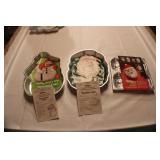 BF3 THREE Wilton Christmas Party/Cake Pans-
