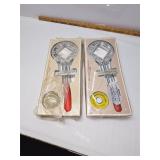 Pair NIP Merle Adjustable Corner Clamps
