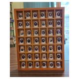 HC4 Presidential Ceramic Thimble Collection w/Case