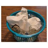 HG3 Basket Full of Glassware NO SHIPPING