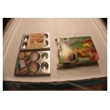 BI1 TWO Wilton Mini Egg Cake Pans-ONE Wilton