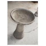 P Ceramic Bird Bath 24' x 18' NO SHIPPING