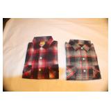 BH2 Pair NOS Oshkosh 'Sportsman' Flannel Shirts