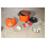 TB Brinkman Charcoal Smoker Used but Pretty Clean