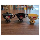 HB4 CS & Co. Tea Cup, Sugar, Creamer