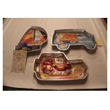 BI1 THREE Wilton Party/Cake Pans-Jeep (Trail Rider