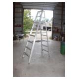 N- 8' Aluminum Step Ladder NO SHIPPING