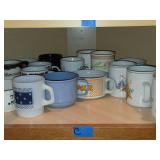 H4C Shelf of Coffee Cups NO SHIPPING