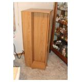 HO Media Storage Rack w/Shelves & Pins 50x19x19'