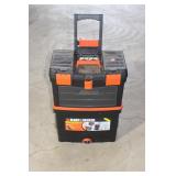 L Black & Decker Rolling Tool Box w/Contents