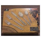 HKCL4 BOX ONLY 50pc Stainless Service for 8 Haiti