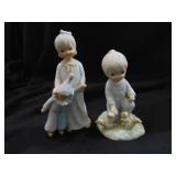 2 VTG Lefton Figurines