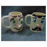 VTG Pfaltzgraff Muggsy Mugs ' Pickled Pete' and
