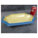 VTG Blue & Yellow Red Wing Serving Bowl