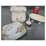 VTG Planters, Bell and Bowl