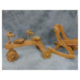 VTG Wood Kids Toys