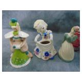 VTG Ceramic Figurines-Kay Finch, DeLee &