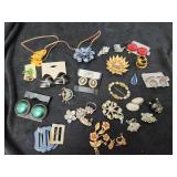 VTG Earrings and Brooches