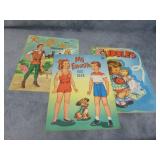 VTG Paper Doll Books