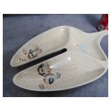 VTG Red Wing 'Bob White' Divided Relish Dish