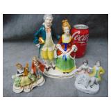 Three VTG Figurines, Occupied Japan