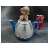 VTG Lefton Dutch Girl Teapot
