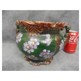 VTG Victorian Hand Painted Jardiniere