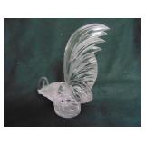 Antique Lilique Auto Mascot 'Coq Nain', one tiny