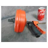 Rigid Power Spin Drain Cleaner w/Autofeed