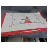 VTG Small Tablecloth, some stains