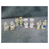 VTG Ceramic Salt & Pepper Shakers