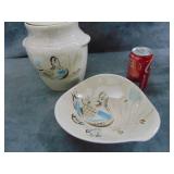 VTG Red Wing 'Bob White' Serving Bowl & Cookie Jar