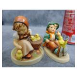 Two VTG Hummels: 'Chick Girl' & 'Singing Lesson'