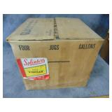 Two VTG Vinegar Glass Jugs