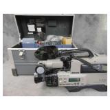 VTG Panasonic AG-460 S-VHS Video Camera, Case