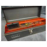 Metal Tool Box and Tools