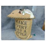 Decorative bag with Lights inside & pillow