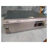 JVC Video Cassette Recorder, turns on