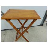 VTG Wood TV Tray