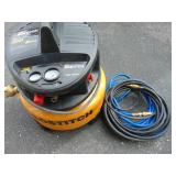 Bostitch Air Compressor and Hoses, 150 psi, 6 Gal