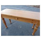 Wood Side Table / Desk