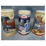 Three VTG Miller Beer Steins