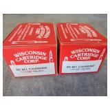 2 boxes of 30 Carbine ammo