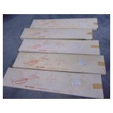 Five VTG Paper Airplane Kits, NIB