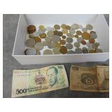Foriegn Coins and Bills