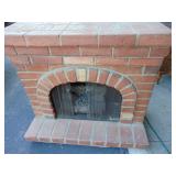 VTG Fiberglass Electric Fireplace, heater works