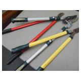 Three Tree Loppers, 1 has Extending Handle